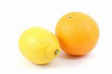 lemon orange and citron fruit