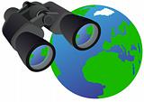 Binoculars and Planet Earth