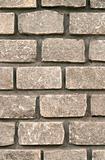 Natural brick wall