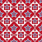 american colored stars pattern