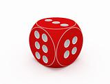 Red dice.