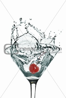 Cherry Martini Splash