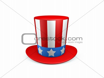 Uncle sam hat of usa