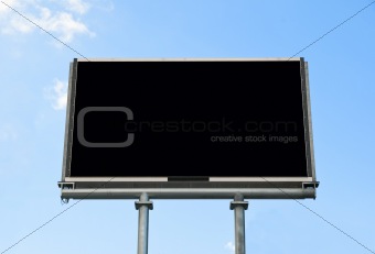 blank Billboard Display