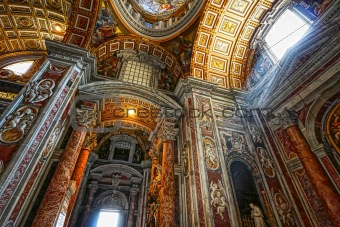 Indoor St. Peter's Basilica