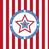 american colored stars background