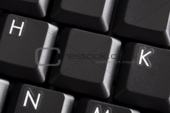 blank computer keyboard button