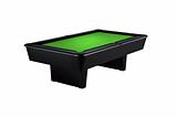 billiard table isolated on a white background