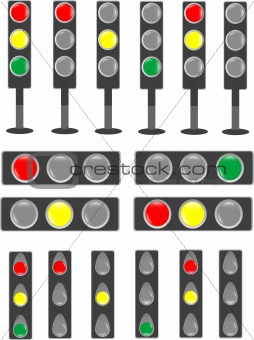 Traffic light & status bar semaphore