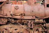 Old steam train