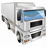 Illustration of haulage truck