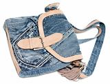 Feminine jeans bag