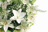 Bouquet with white lilies