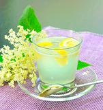 elderflower juice with lemon