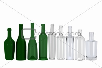 defferent bottles