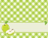 checkered background in a light green color