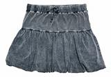Gray feminine skirt