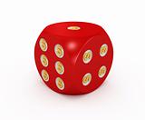 Red dice.