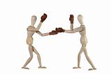 sparing boxing - of dummies