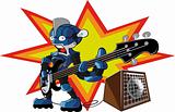 bassist robot