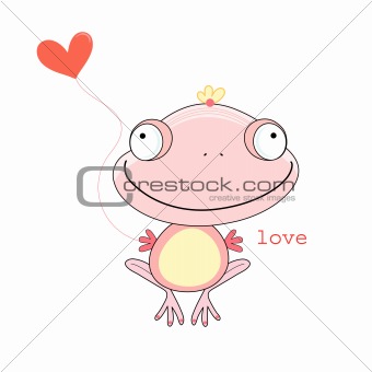 love the pink frog