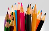 colour pencils full frame