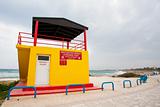 Lifeguard post in Cyprus