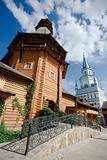Russian wooden church