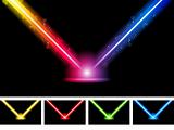 Laser Neon Colorful Lights