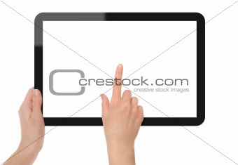 Holding and Pointing on Tablet PC