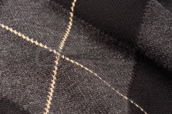 Closeup of a textile with stripes