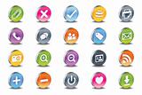 3d vector useful icon set