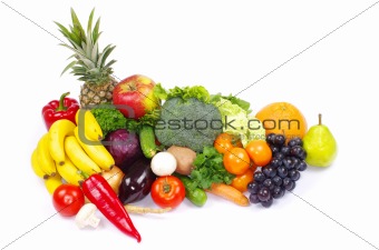  vegetables and fruits 