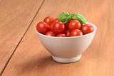 Cherry Tomatoes with Basil