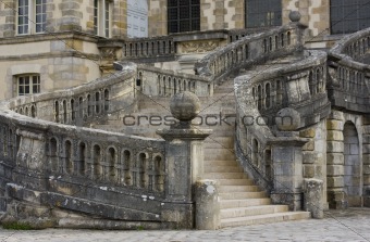 Ladder in Fontainebleau castle