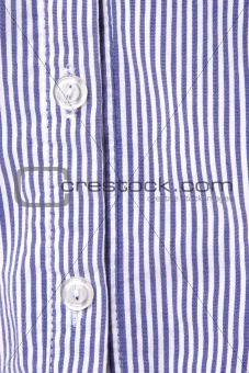 white and blue striped shirt