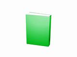 Folder icon from set. Green folder isolated on white