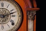 antique clock close up