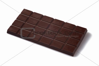 chocolate white background