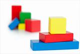 Children's wooden blocks