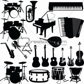 musical instrument  - vector