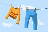 Clothes drying 