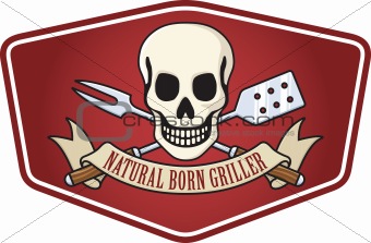 Natural Born Griller Barbeque Logo