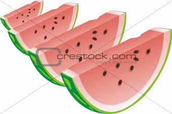 Water-melon segment