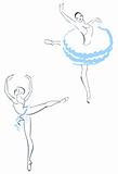 Two ballerinas
