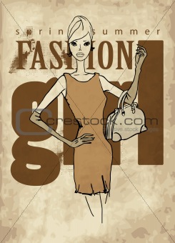 fashion illustration girl
