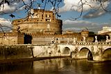 Castel Sant'Angelo and Bridge,Rome,Italy