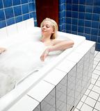 Relaxing Bath Woman