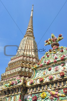 Ancient Pagoda or Chedi at Wat Pho