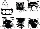 Musical instruments collection - vector